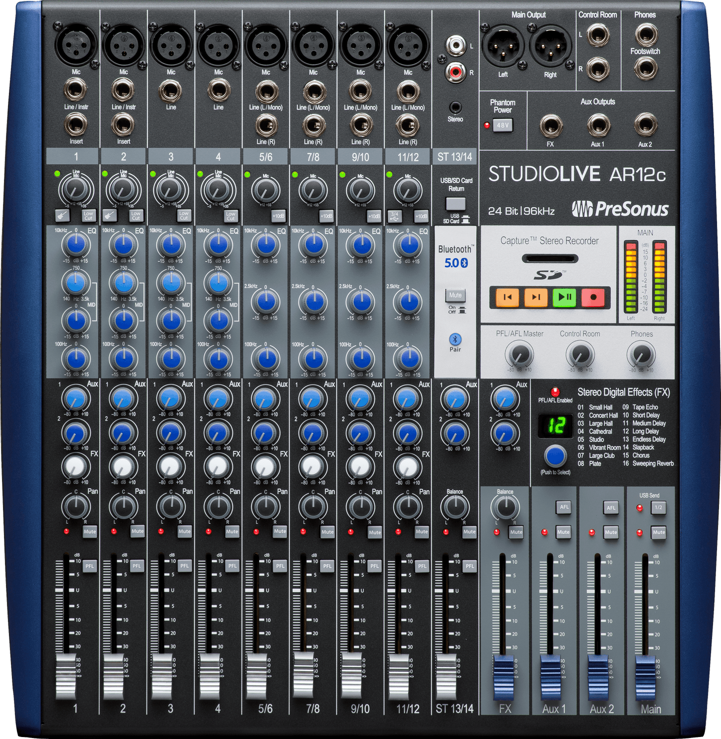 StudioLive® AR12c Analog Mixer