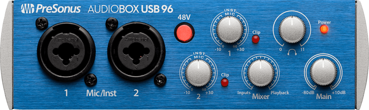 AudioBox® USB® 96, Blue